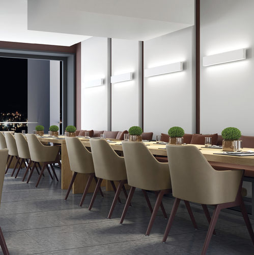 Contemporary wall light - VITESSE PLUS - Biffi Luce - indoor / aluminum / galvanised steel