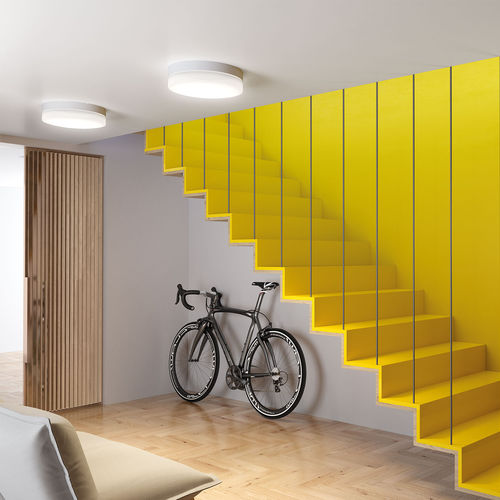 Surface-mounted light fixture - DITTO - Biffi Luce - LED / fluorescent / round