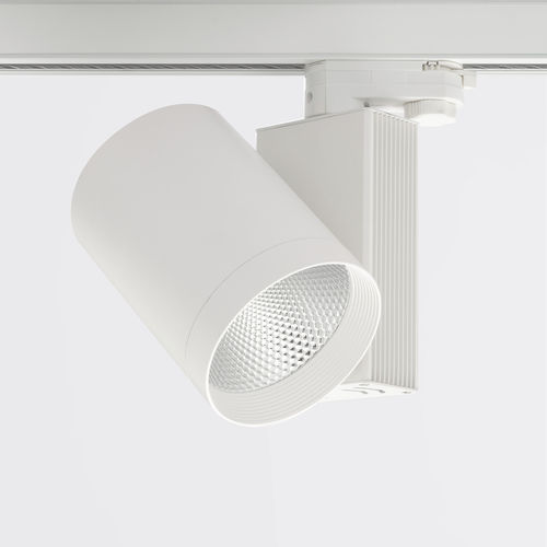 LED track light - KALEIDO - Biffi Luce - round / aluminum / commercial