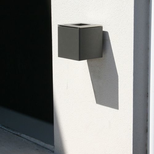 Wall-mounted ashtray - JACK CARRE - ACCENTURBA - steel / for outdoor use / for public space