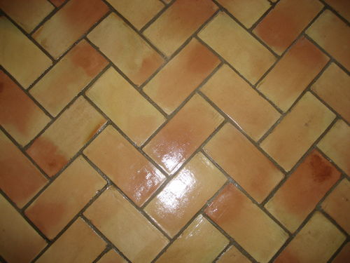 Terracotta tile - Ceramicas Antonio Aleman - polished / indoor / floor