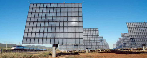 Dual-axis solar tracker - Soitec - for photovoltaïc installations
