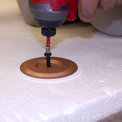 Cardboard fastening system 08MHIWCBD5 MULEHIDE for insulation panels