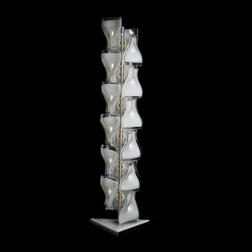 Floor-standing lamp - VELIERO - Venini - glass / metal / original design