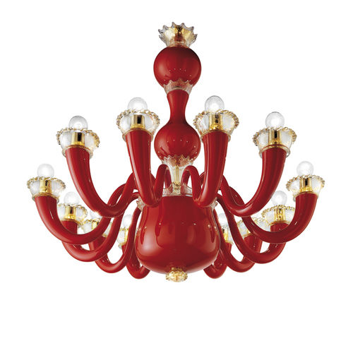 Traditional chandelier - 99.81 - Venini - glass / metal / incandescent