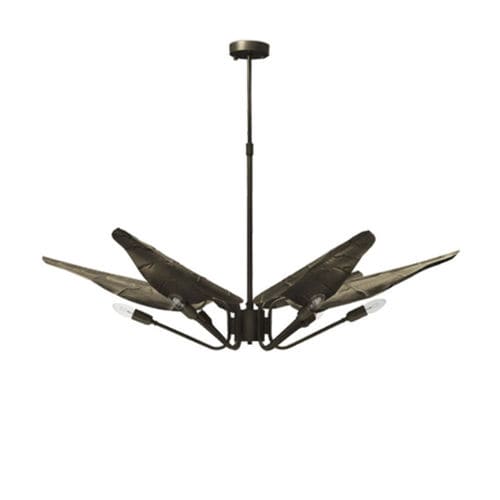 Pendant lamp - CALLA  - BRABBU DESIGN FORCES - brass / contemporary / corded