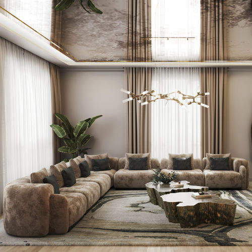 Modular sofa - BOHOL - BRABBU DESIGN FORCES - contemporary / living room / fabric