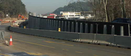Protective barrier - Pujol - fixed / concrete / for public spaces