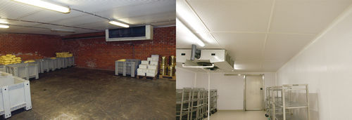 Thermal insulation - INSUPANEL - B-Hygienic - polyester / rigid panel / interior