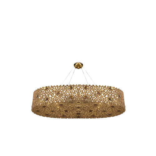 Contemporary chandelier - ETERNITY - KOKET Love Happens - crystal / brass / gold-plated brass
