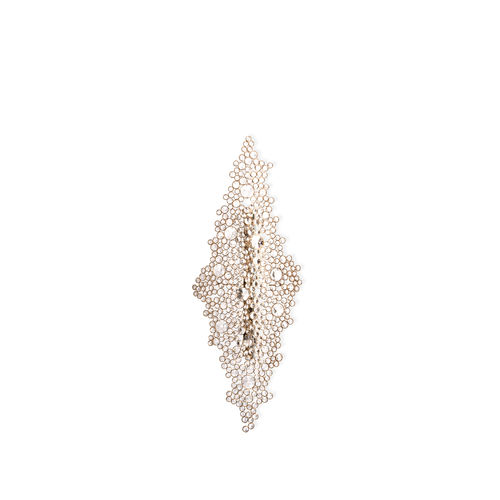 Original design wall light - ETERNITY - KOKET Love Happens - indoor / crystal / gold-plated brass