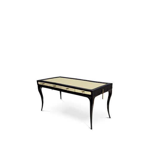 Classic desk - EXOTICA - KOKET Love Happens - metal / 4-legged