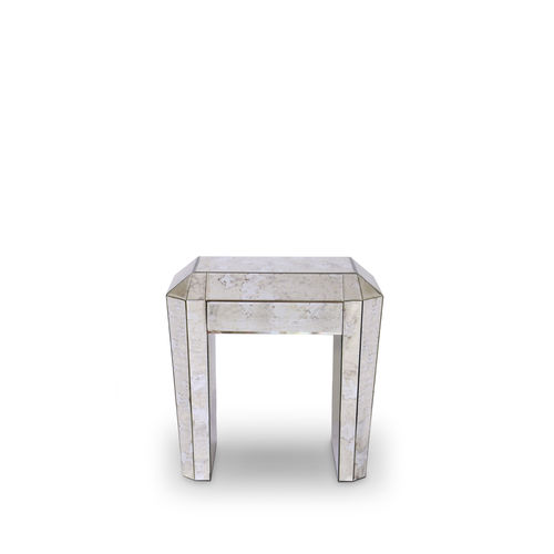 Art Deco bedside table - TAMARA - KOKET Love Happens - glass / with drawer / home
