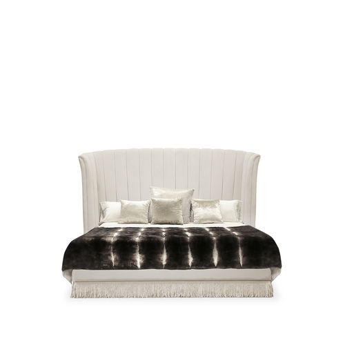 King size bed - SEVILLIANA - KOKET Love Happens - queen size / traditional / upholstered