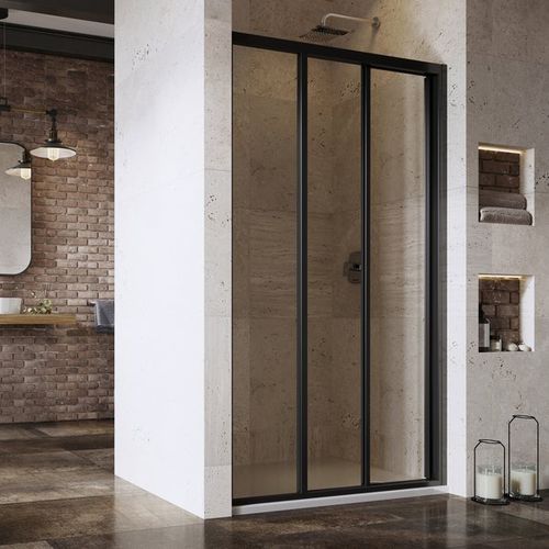 Sliding shower screen - ASDP3 - RAVAK - fixed / for alcoves / tempered glass