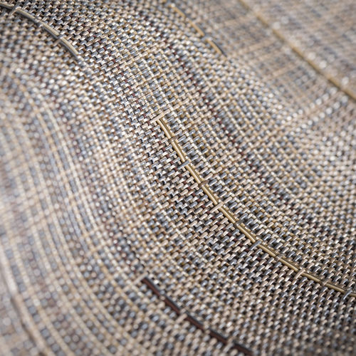 Solar protection fabric - CLASSIC LINEN - TWITCHELL - for awnings / striped / Textilene®