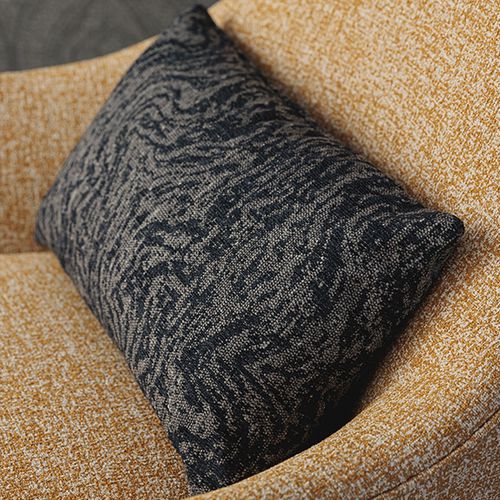 Upholstery fabric - 4372 AYSEL - BRENTANO - patterned / polyester / linen