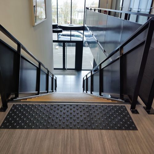 Rubber flooring - Axes - Dalsouple - indoor / outdoor / for office