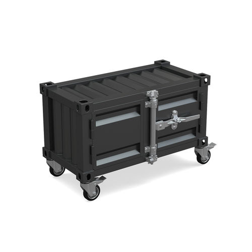 Floor storage cabinet - PANDORA SMALL - Kubikoff - for beauty salon / for hairdressers / for kitchen