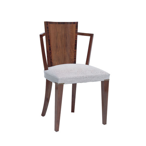 art deco wooden chairs