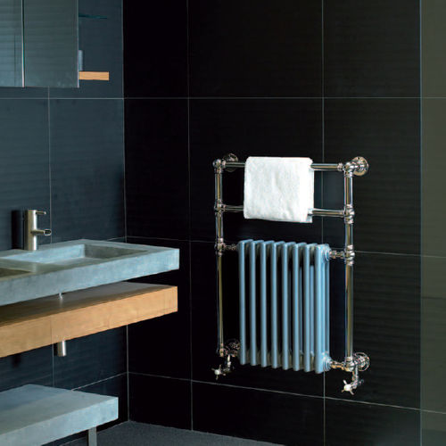 Hot water towel radiator - VICTOR M2R - CINIER - electric / 0...500 w / 501 w...750 w