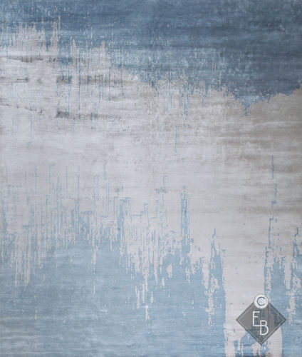Contemporary rug - ARTY OSLO - Edition Bougainville - patterned / hemp / wool