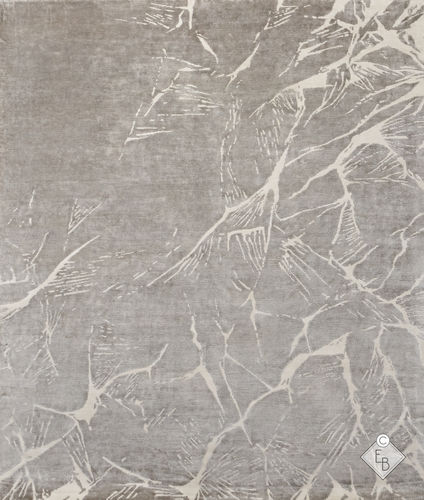Vegetal silk rug - ICELAKE ALPAGA - Edition Bougainville - contemporary / patterned / wool