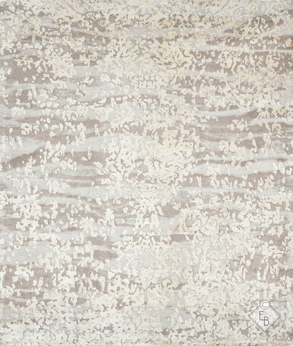 Contemporary rug - MOHAIR HAZE - Edition Bougainville - patterned / PET / wool