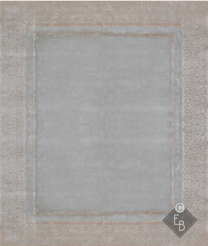 Contemporary rug - MANSART OAK  - Edition Bougainville - patterned / hemp / PET