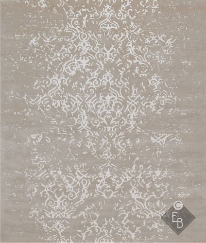 Traditional rug - MOLIERE STUC  - Edition Bougainville - patterned / hemp / PET
