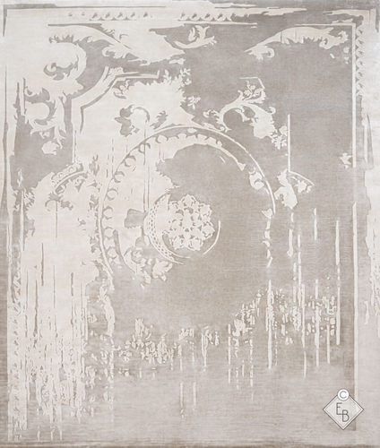 Traditional rug - VICOMTE ANGORA - Edition Bougainville - patterned / PET / wool