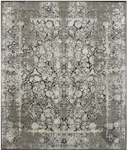 Traditional rug - ZOHREH BITTER  - Edition Bougainville - patterned / wool / silk
