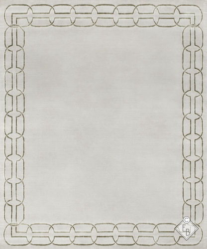 Contemporary rug - LEMPICKA SHORE - Edition Bougainville - geometric / PET / wool