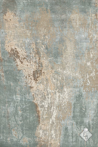 Contemporary rug - UYUNI BALTIC - Edition Bougainville - patterned / bamboo fiber / wool
