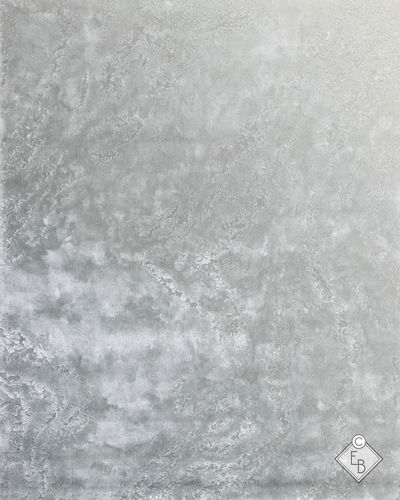Contemporary rug - RUPESTRIS CELADON - Edition Bougainville - patterned / vegetal silk / rectangular