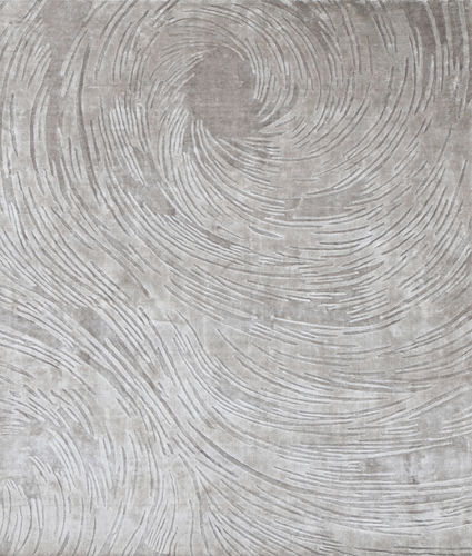 Contemporary rug - CAMDEN  ANCHOR - Edition Bougainville - patterned / vegetal silk / rectangular