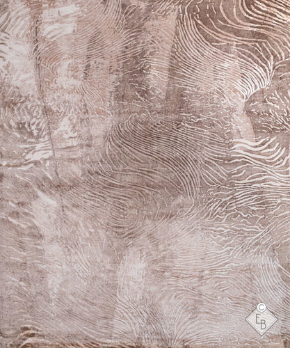 Scenic pattern rug - LONGSHENG SANDCASTLE - Edition Bougainville - rectangular / hand-knotted / Nepalese