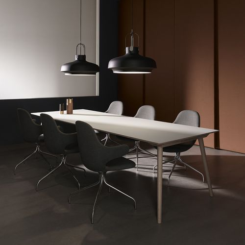 Contemporary dining table - IN BETWEEN  - Andtradition - oak / solid wood / oak base
