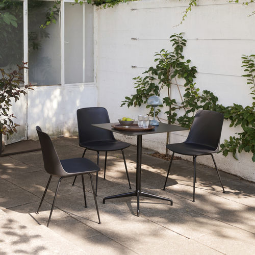 Contemporary table - RELY  - Andtradition - laminate / steel base / aluminum base