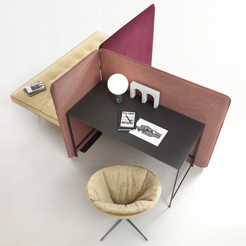 Metal room divider LABYRINTH_SM2227 ZALF spa fabric / indoor