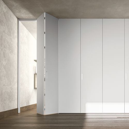 Modular wardrobe - Alterna SM2011 - ZALF spa - contemporary / melamine / with swing doors