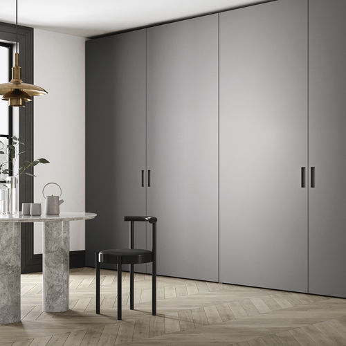 Modular wardrobe - SM2019 - ZALF spa - contemporary / melamine / sliding door