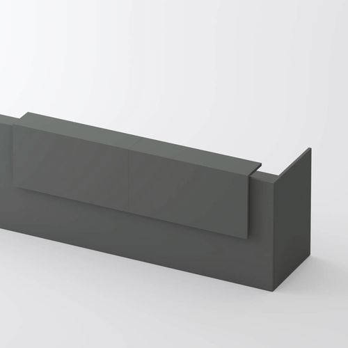 Wooden reception desk - SM2591 - ZALF spa