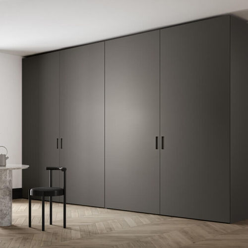 Built-in wardrobe - ALTERNA - ZALF spa - minimalist design / wooden / lava