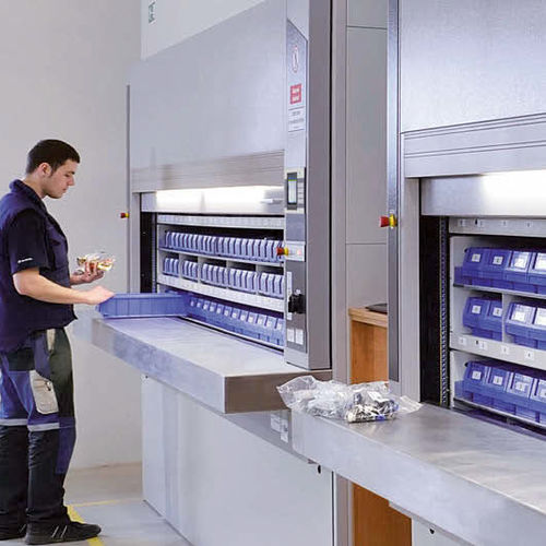 Storage rotating shelves MEGAMAT RS 180 KARDEX SYSTEMS commercial / automatic / vertical