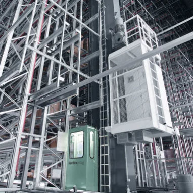 Commercial shelving - AUTOMATED STORAGE AND RETRIEVAL  - KARDEX - for pallet / vertical / metal