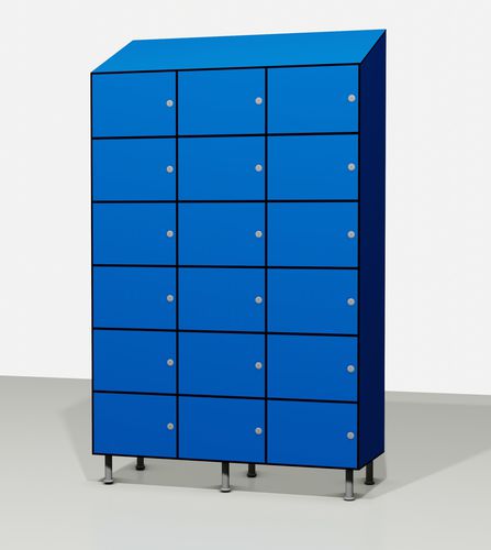RFID set of lockers - Cel Components S.r.l. - for public building