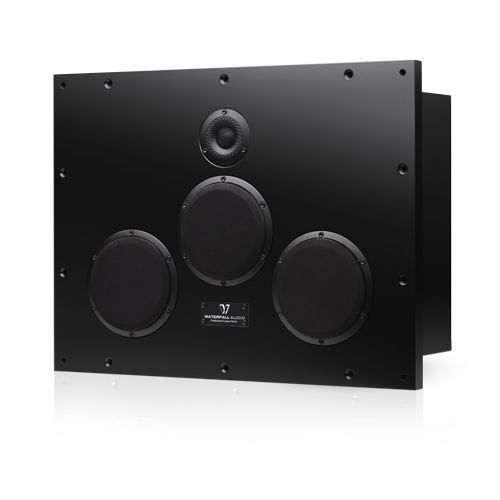 Wall-mounted speaker - LCR300 - WATERFALL - for home cinemas / indoor / rectangular