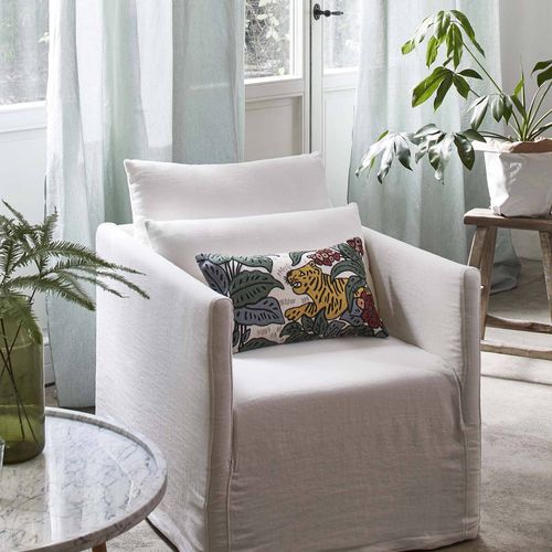 Upholstery fabric - TIGRIS - MADURA - animal motif / cotton