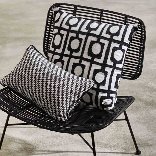 Upholstery fabric - SUZANNE - MADURA - patterned / polyester / cotton